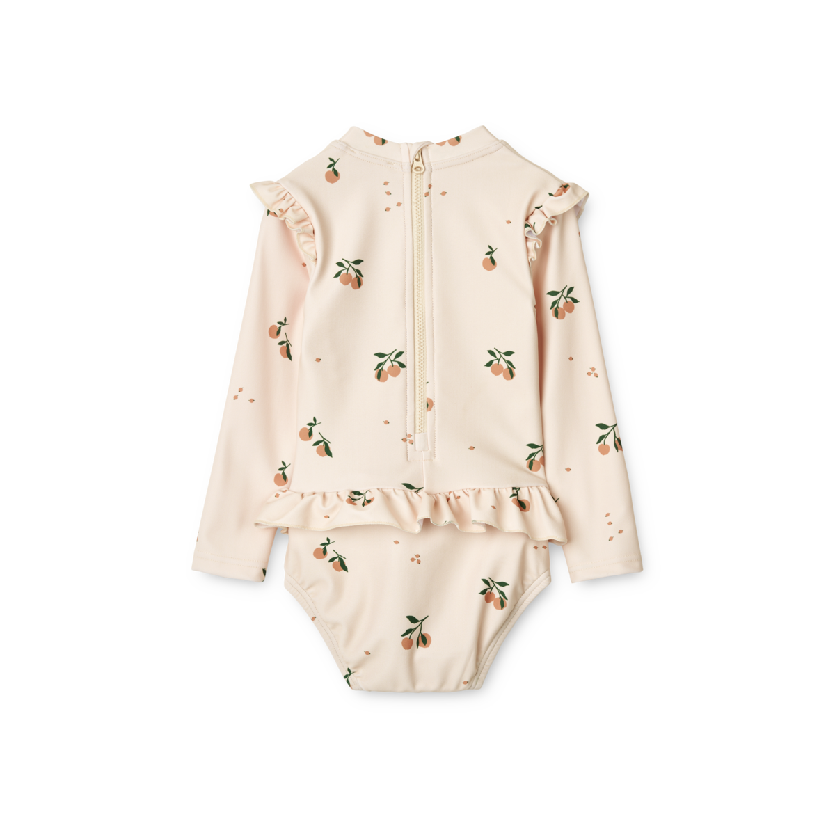 Sille Baby Printed Swimsuit Peach / Sea shell
