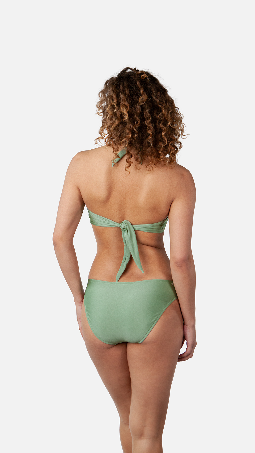 Isla Cross Halter sage