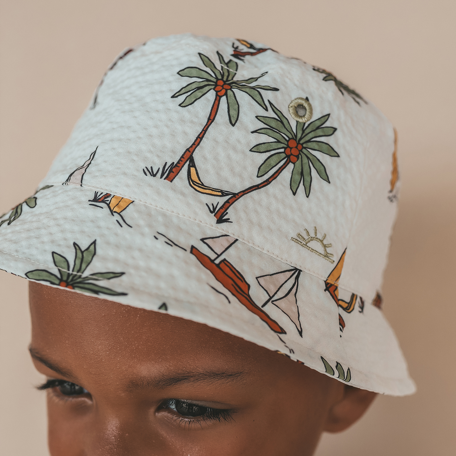 Sailing Seersucker | Bucket Hat - Afbeelding 2