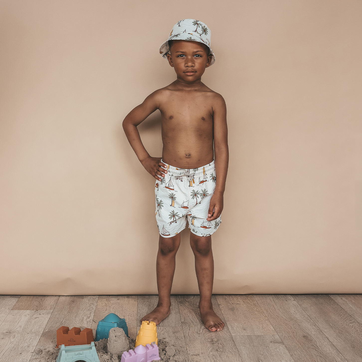 Sailing Seersucker | Bucket Hat - Afbeelding 3
