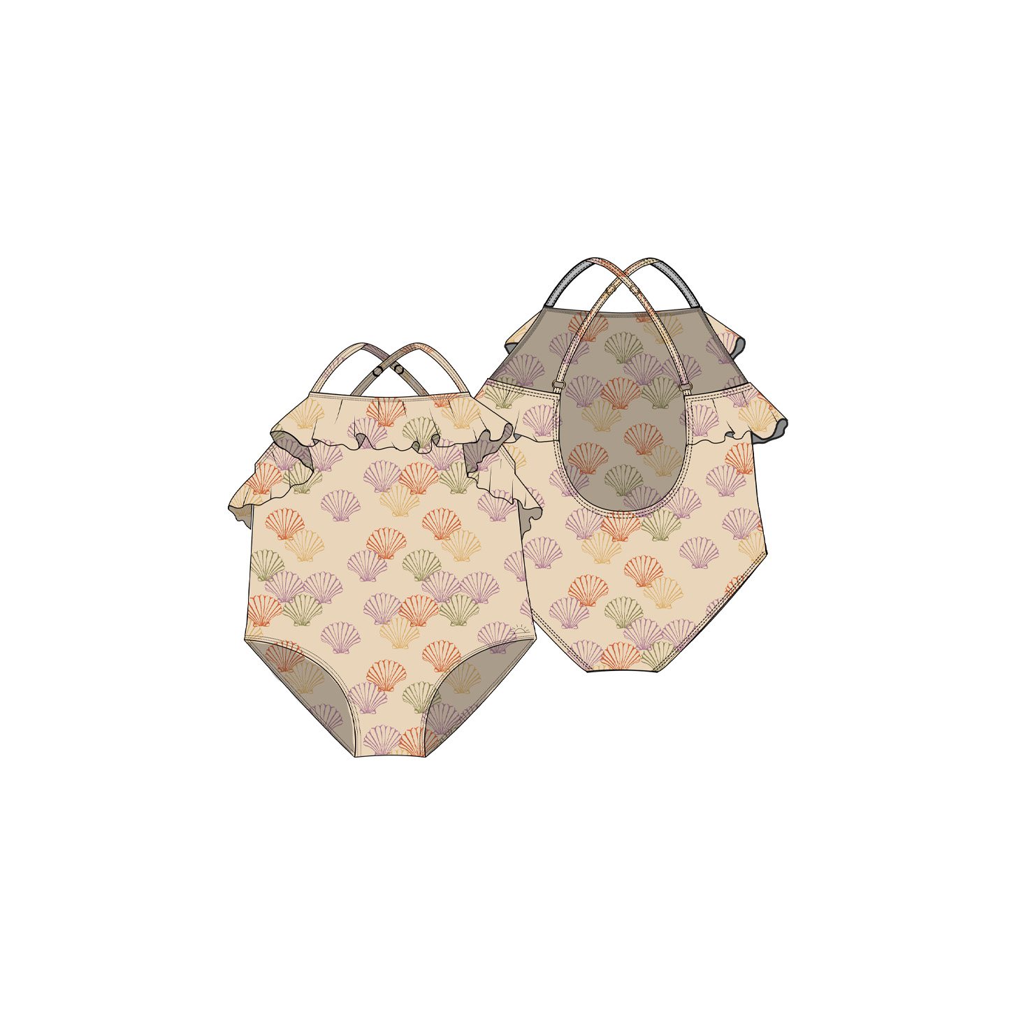 Shells | Swimsuit - Afbeelding 6