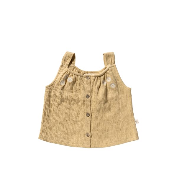 Wavy | Button Top