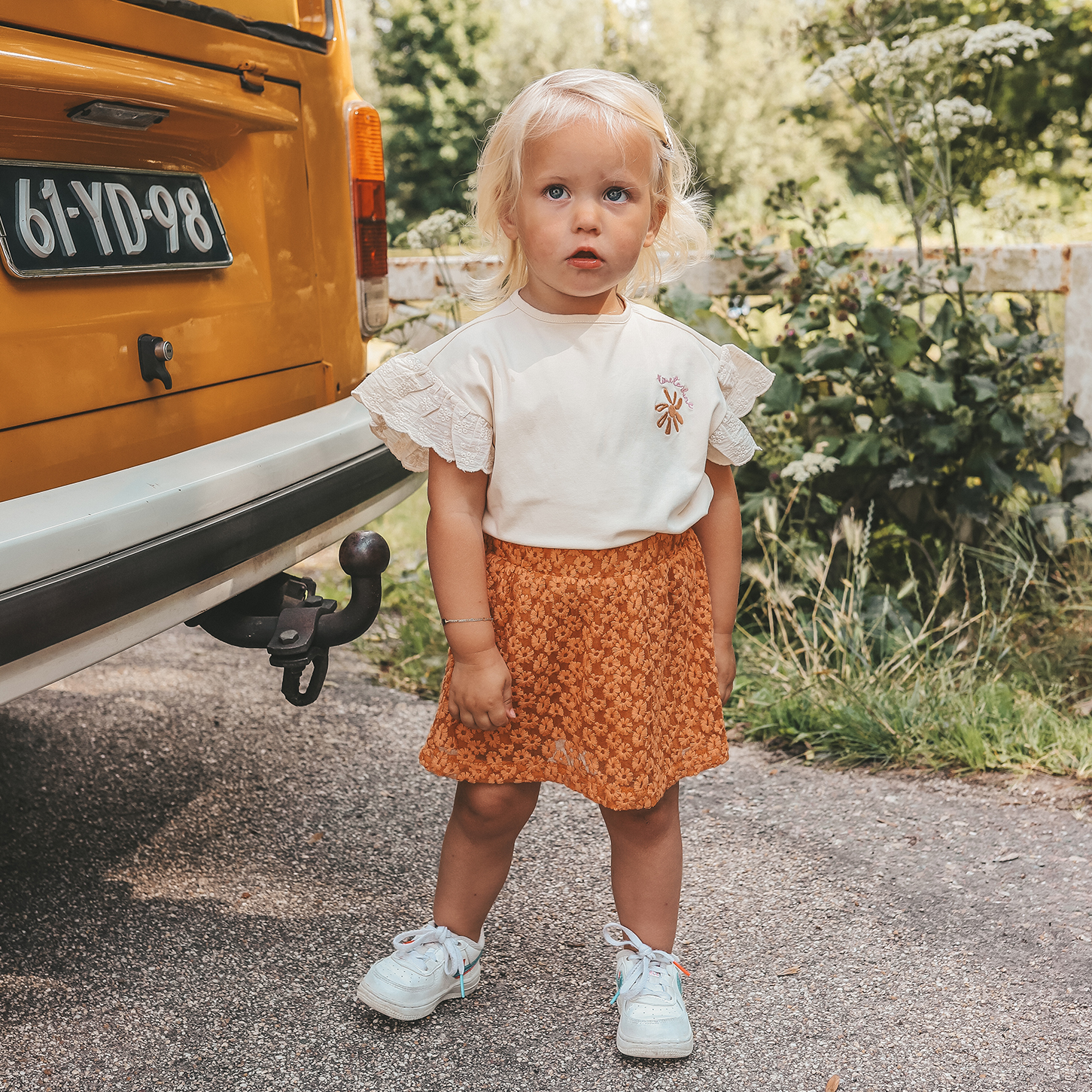 Broderie | Wide shirt - Afbeelding 4