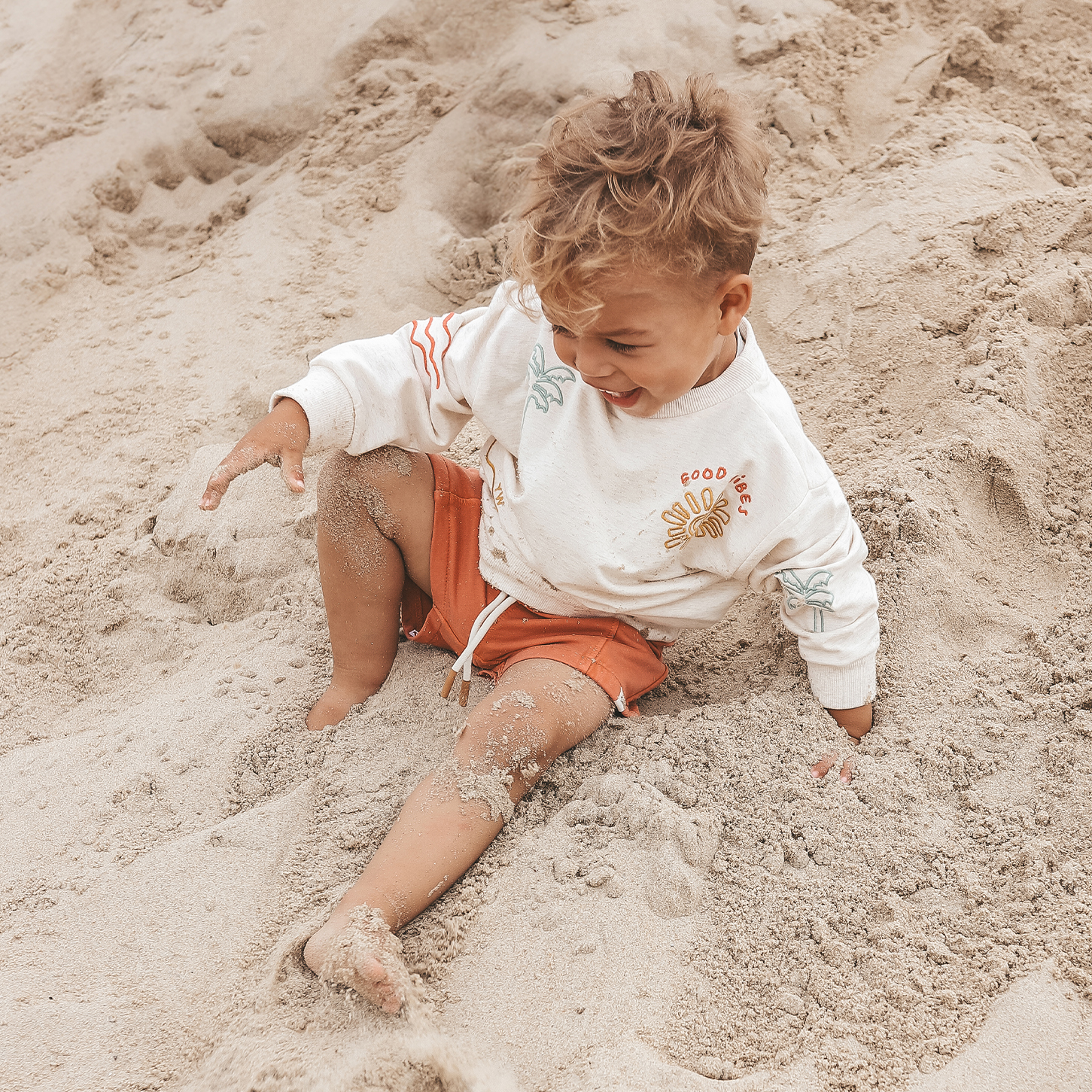 Sun Waves | Oversized Sweater - Afbeelding 2