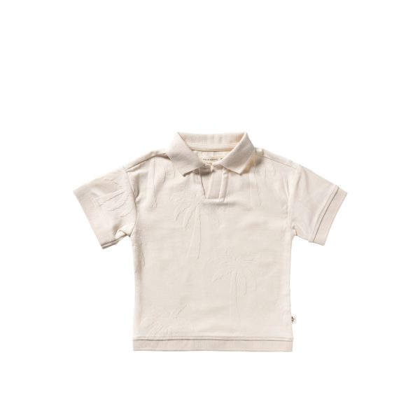 Stamped Palms | Casual Polo