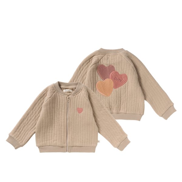 Quilted Jacket | Candy Hearts